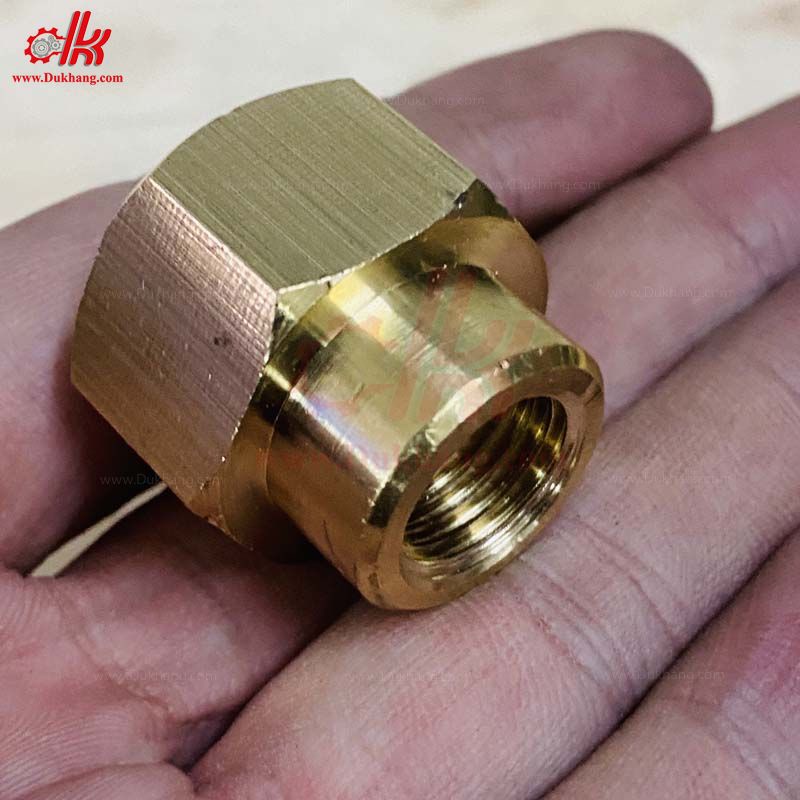 Sơ mi đồng ren 22- Nối ren trong ren ngoài 22 - Măng song ren trong 22 thau