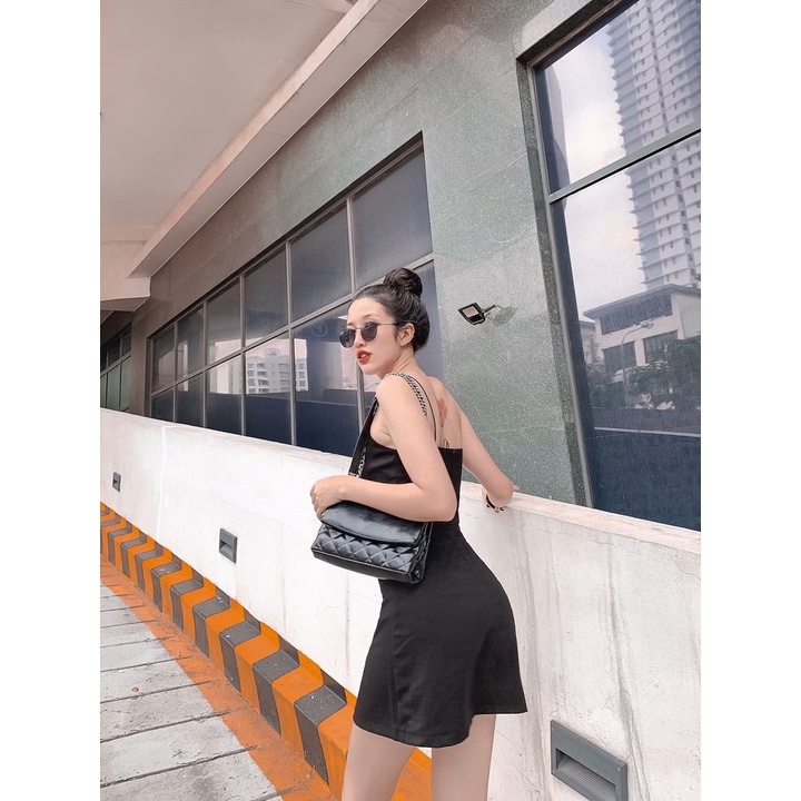 Váy đầm nữ hai dây Lylylorem TK03