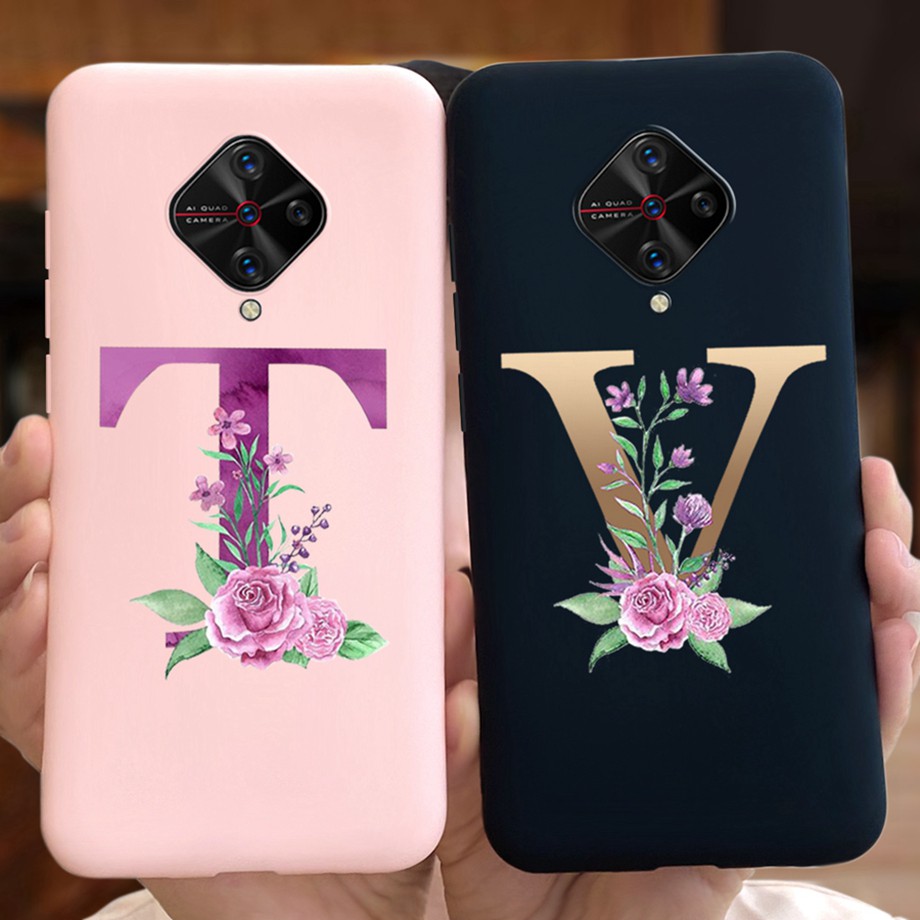 Ốp Điện Thoại Silicon Tpu Mềm In Chữ Black Pink Dễ Thương Cho Vivo S1 Pro S1Pro 1920 S 1 Pro