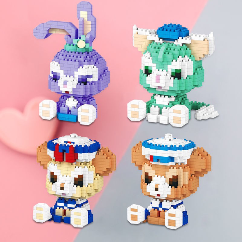 Đồ chơi xếp hình 3D, lắp ghép các nhân vật hoạt hình, con vật, đồ chơi lắp ráp rèn trí thông minh Kenkids cho bé
