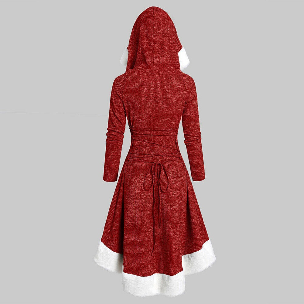 Đầm chữ A có nón hóa trang Giáng Sinh