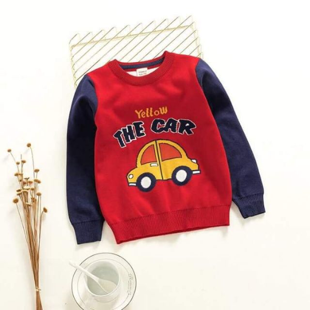 Combo Áo  len bé  trai 470.000đ