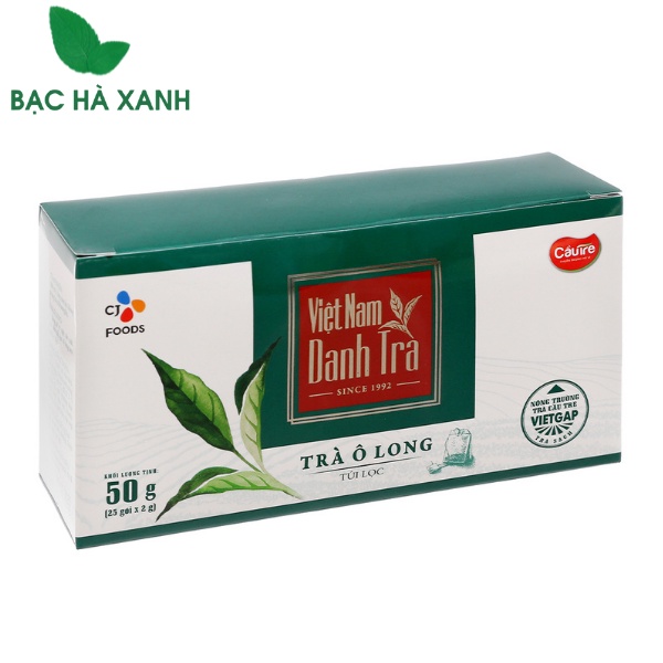 Trà Ô Long Cầu Tre Hộp 50Gr