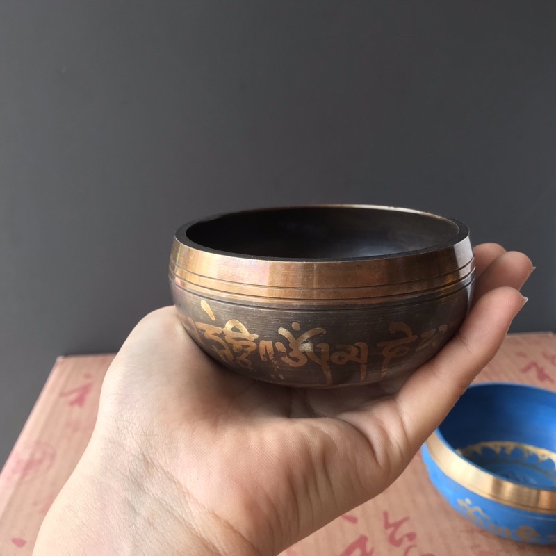 chuông quay tây tạng 8cm - chuông đồng