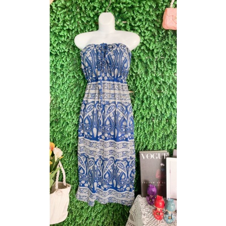 Thanh lý đầm hoa maxi dưới 50kg