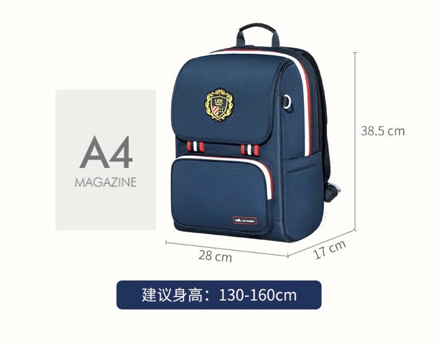 Balo Chống Gù UEK University Cao Cấp phong cách hoàng gia Anh