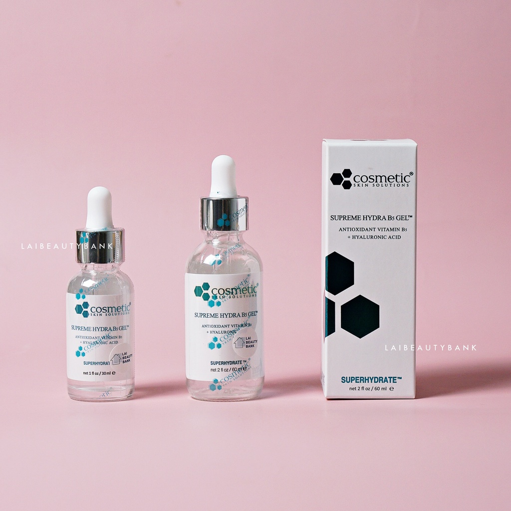 Serum B5 Cosmetic Skin Solutions Supreme Hydra phục hồi dưỡng ẩm 30ml, 60ml - LAI BEAUTY BANK