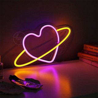 Đèn Trang Trí Led Neon Sign Hình Trái Tim