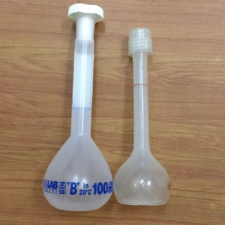 [CAO CẤP-ĐỨC] Bình định mức nhựa 50, 100ml