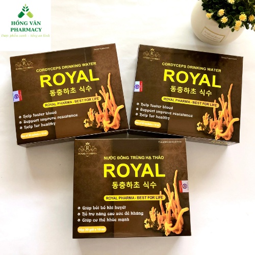 Nước uống Đông Trùng Hạ Thảo, giúp bồi bổ cơ thể, hỗ trợ nâng cao sức khỏe, bồi bổ khí huyết