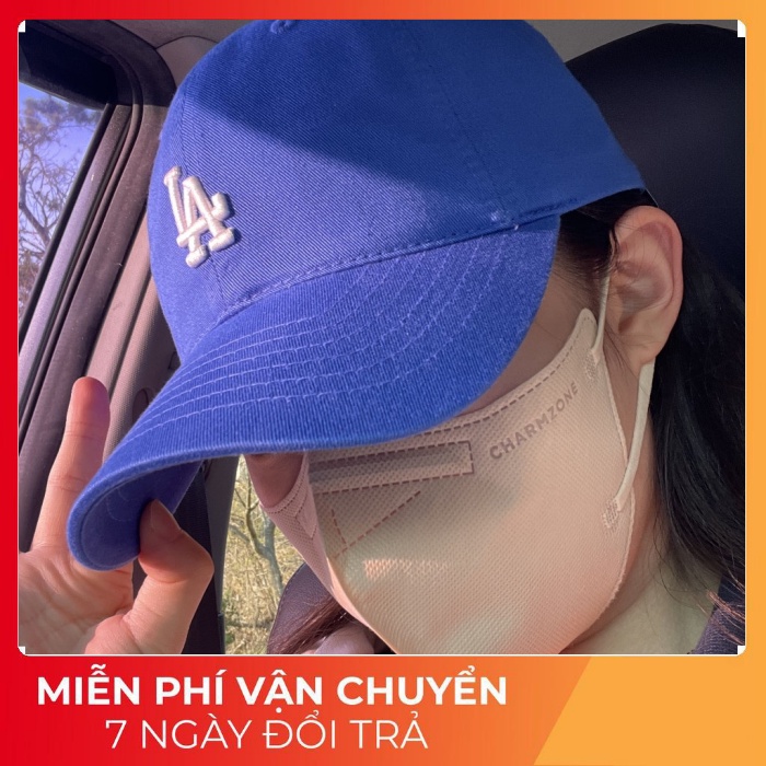 Nón MLB Logo NY Xanh Cô Ban Basic Form Mềm Cắt Tem - Hàng Backdoor dư xịn bao check