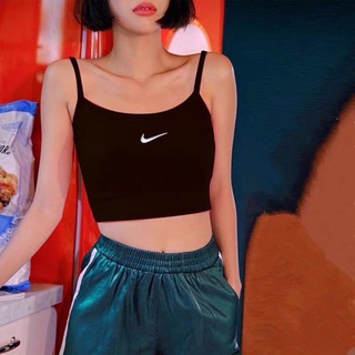 Áo crop top 2 dây nữ