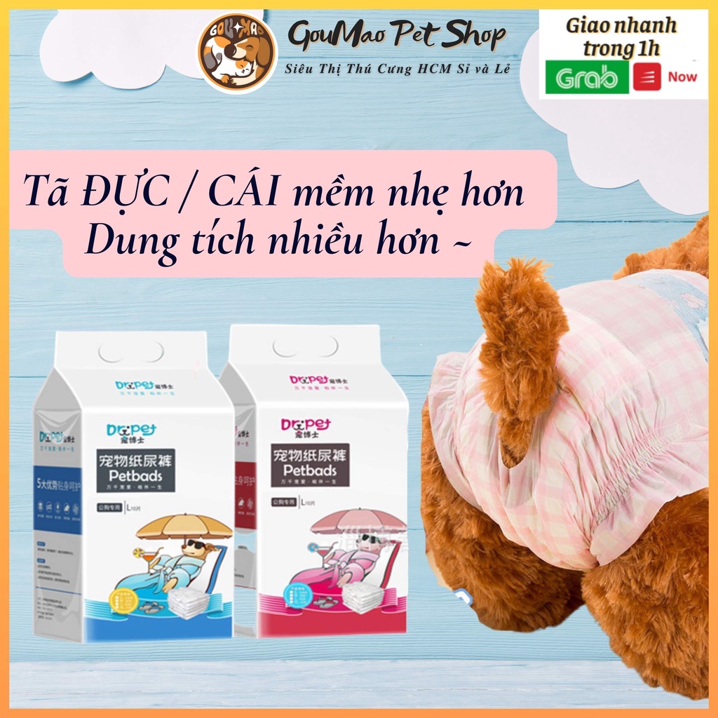 ( BẢN LẺ 1 MIẾNG ) Tã / bỉm cho chó mèo giống cái ( 500g ~ 15kg)