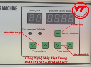 Máy dán màng seal DCGY F500
