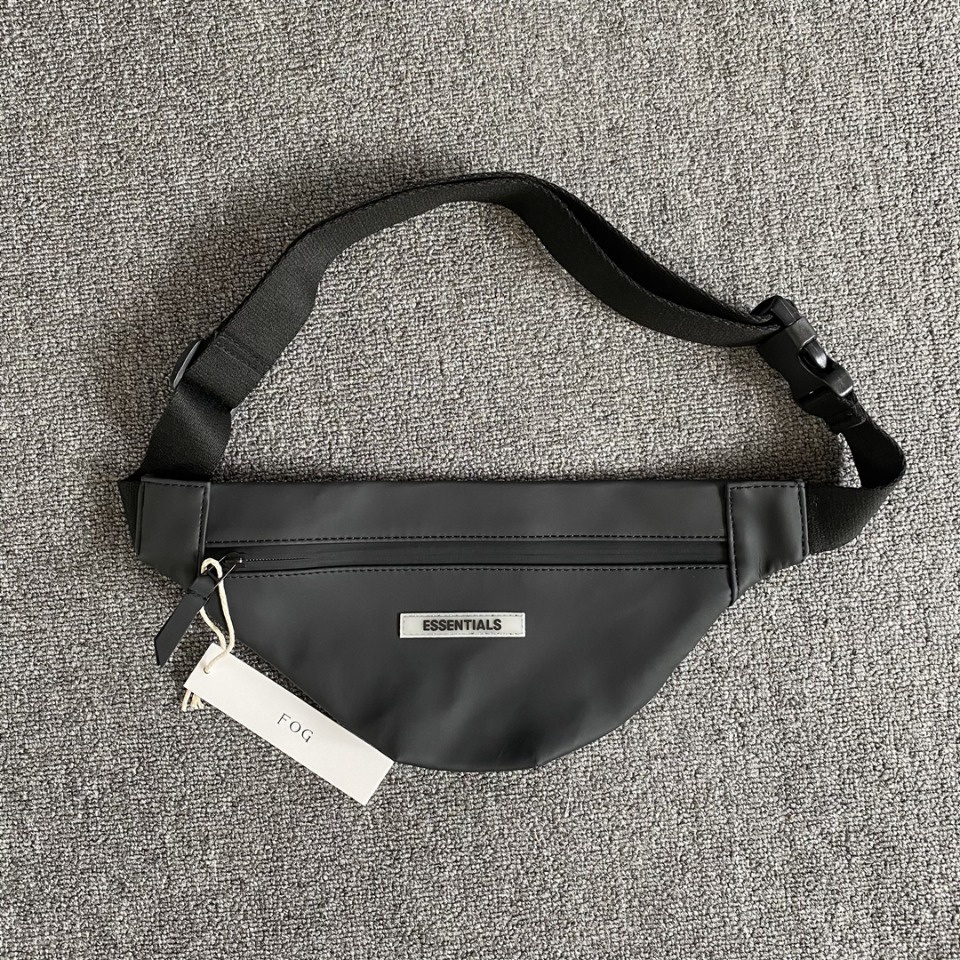 Túi đeo chéo FOG Bag 6th tam giác, Túi đeo hông Fear Of God, Chất liệu da chống nước, full tem, tag, DuSo