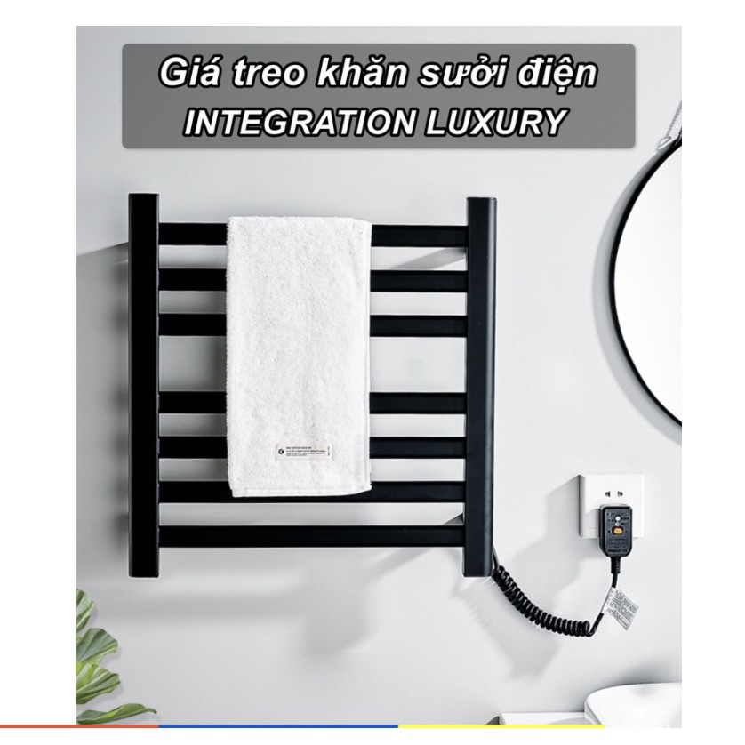 Giá treo khăn có chức năng sưởi khô nhanh chóng INTEGRATION LUXURY