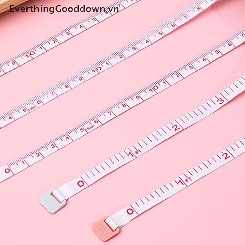 Everthinggooddown 1 Thước Dây Di Động Đo Cơ Thể Họa Tiết Hoạt Hình Dễ Thương Có Thể Thu Gọn
