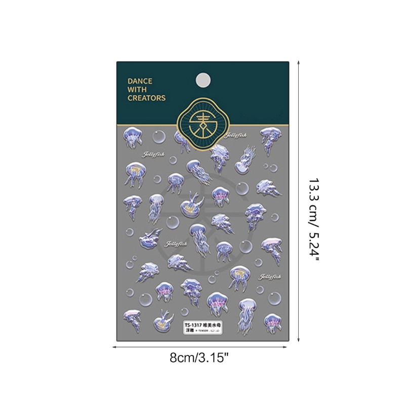 Miếng Dán Trang Trí Móng Tay Bằng Silicon Trong Suốt Tiện Dụng