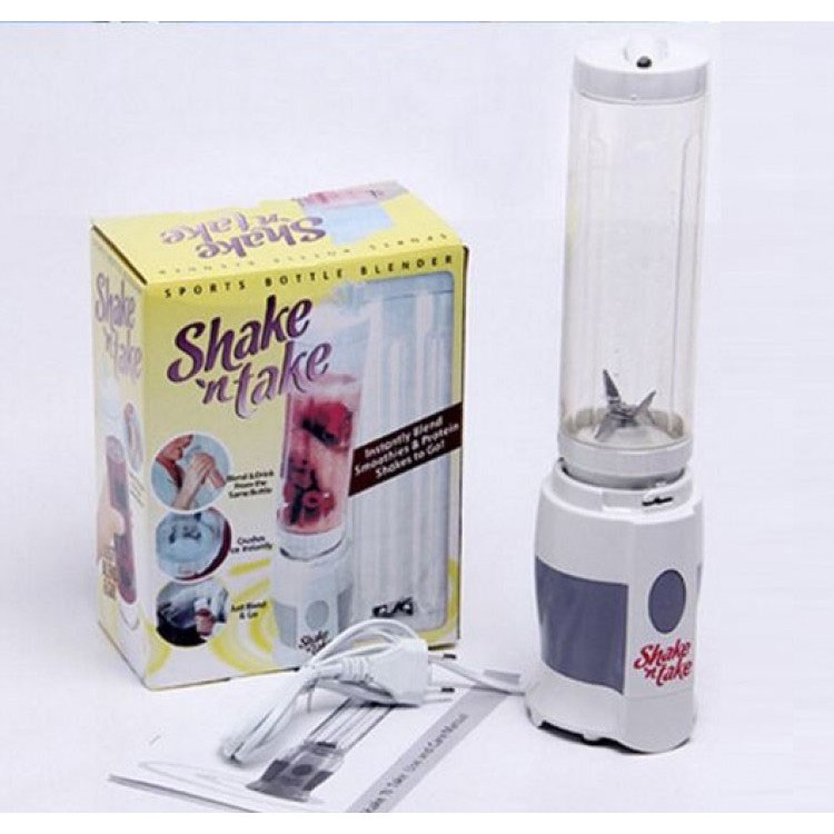 Máy xay sinh tố cầm tay Shake n take 3 loại 2 cối xay