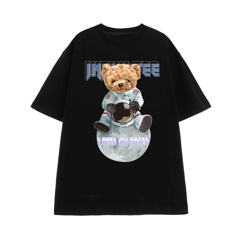 Áo Phông Áo Thun Gấu Nam Nữ Tay Lỡ Oversize(45-70kg)  100% Cotton Co Dãn 4 Chiều ⚡15 Mẫu⚡ Siêu Chất | BigBuy360 - bigbuy360.vn