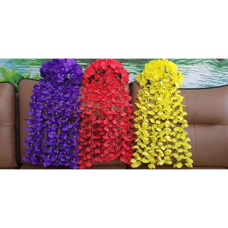 combo nguyên liệu làm hoa tử đằng, hand-made, hoa giấy lụa, hoa giấy gấm, hoa giả, trang trí - tặng kèm keo nến.