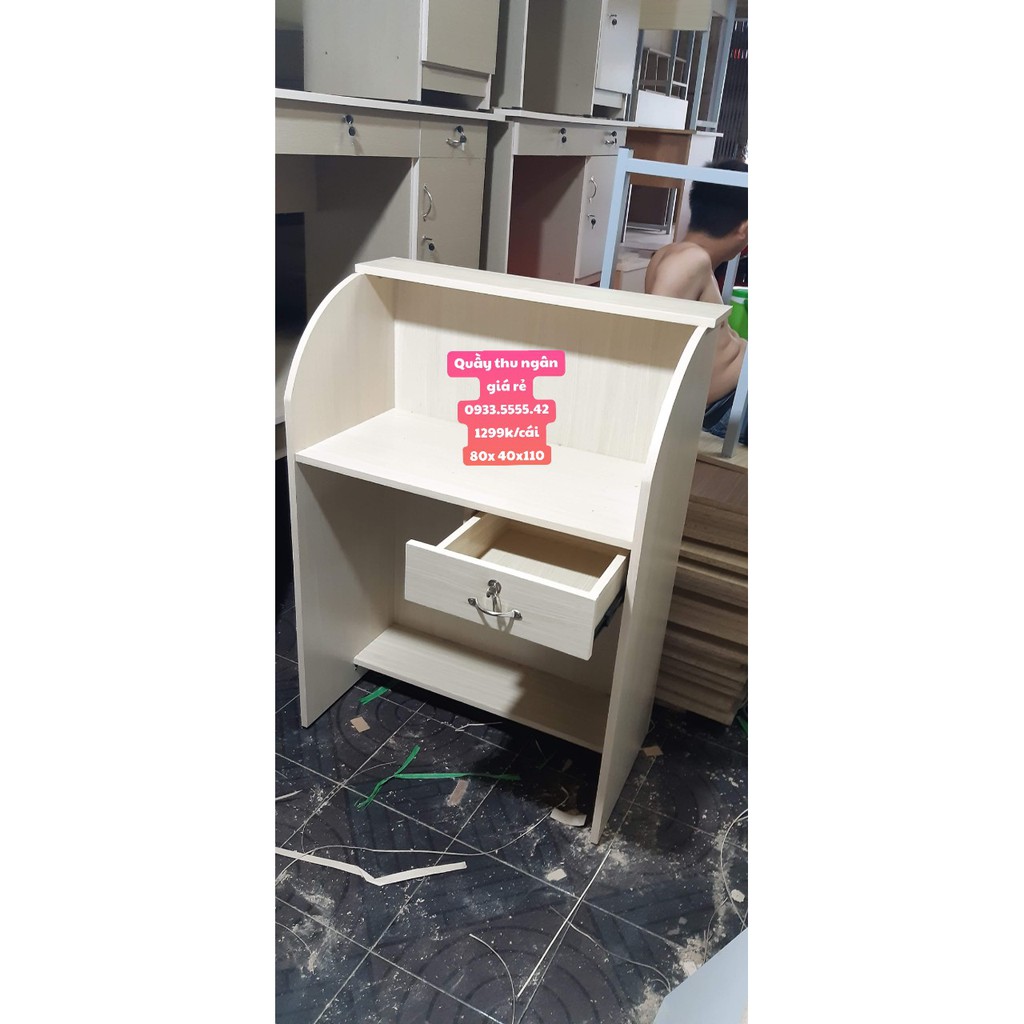 Quầy thu ngân  quầy tính tiền, bàn lễ tân nhỏ gọn, xinh xinh, giá rẻ