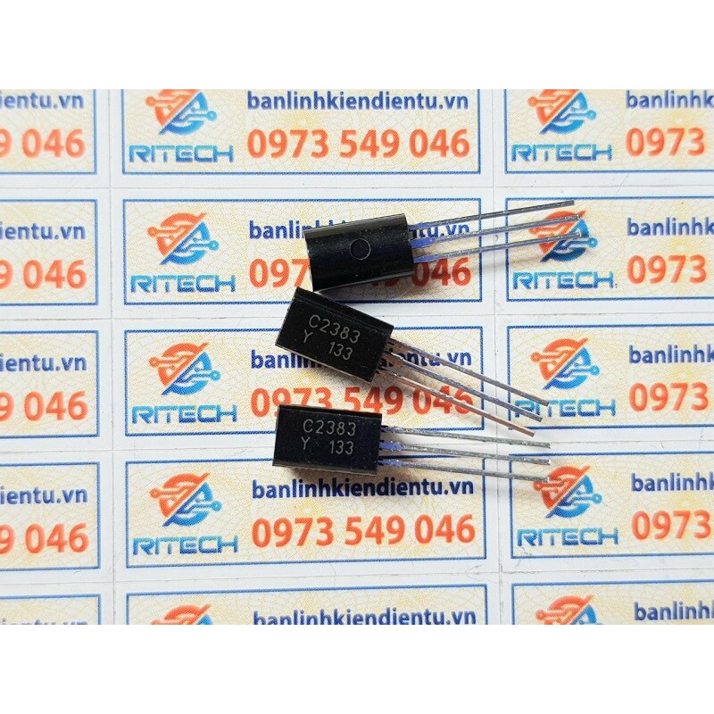[Combo 20 con] 2SC2383, C2383 Transistor NPN 1A/160V TO-92
