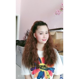 tóc cột xù quấn dây