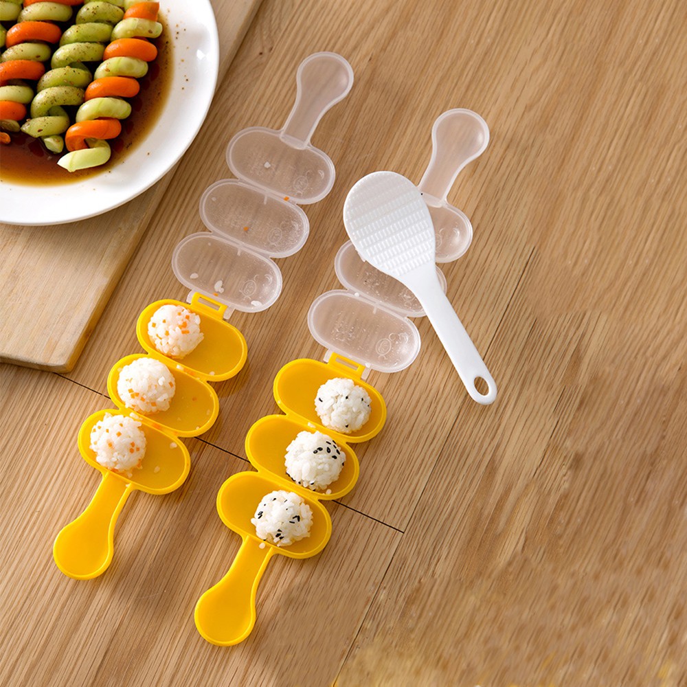 Bộ khuôn làm cơm nắm Sushi tiện lợi