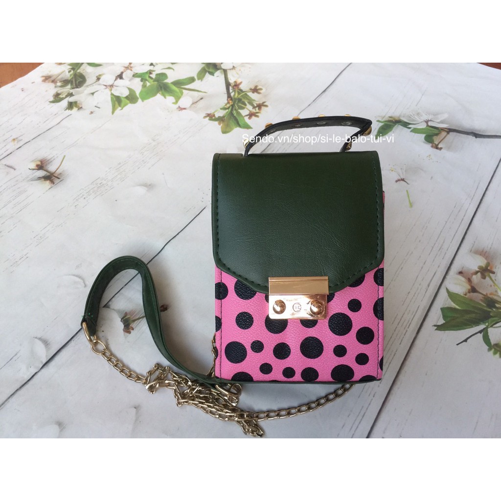 TÚI ĐỰNG ĐIỆN THOẠI CHẤM BI