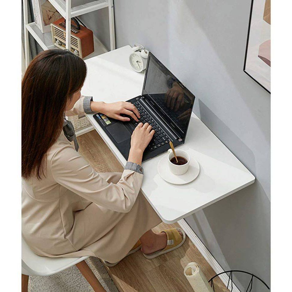 Bàn bàn làm việc gấp gọn treo tường, đa năng làm bàn học, bàn ăn V_Decor