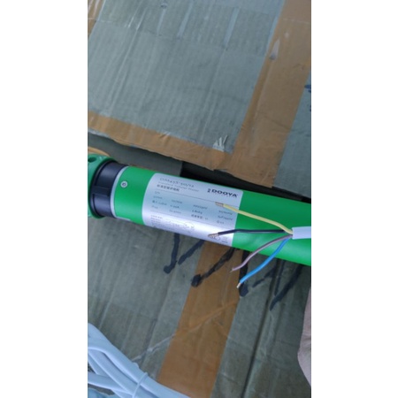 Động cơ rèm cuốn Dooya DM 45 có chức năng quay tay chuyên dùng cho hệ mái hiên di động và bạt che giếng trời