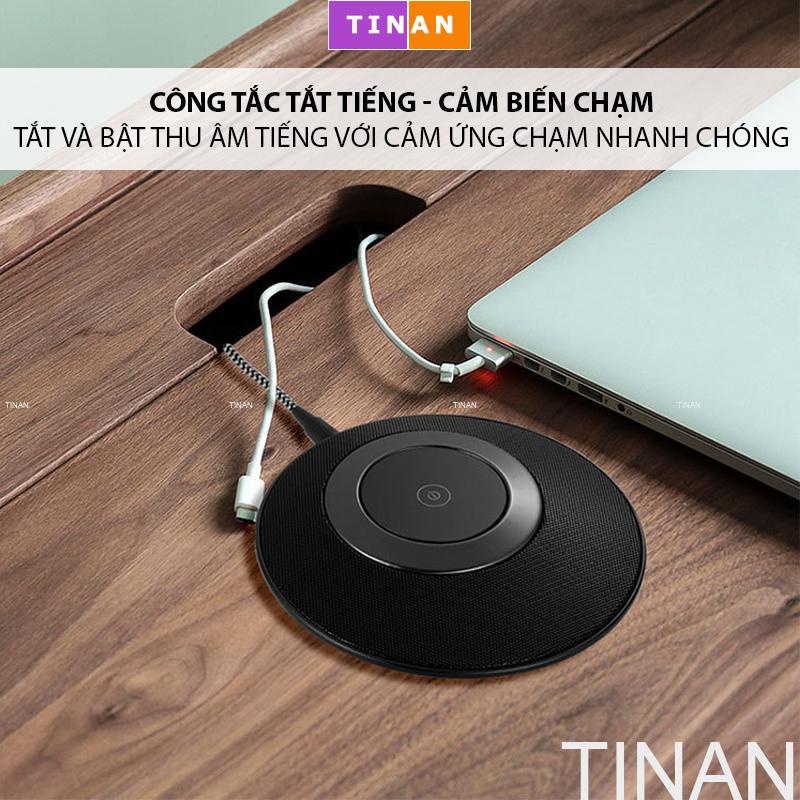Micro Hội Nghị Tụ Điện Chuyên Nghiệp TINAN G13 Đầu Cắm USB Dùng Cho Cuộc Họp, Hội Nghị