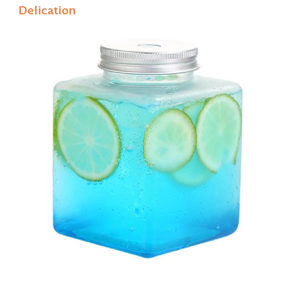Bình Nhựa Đựng Nước Ép 500ML Có Nắp Bạc Tiện Dụng