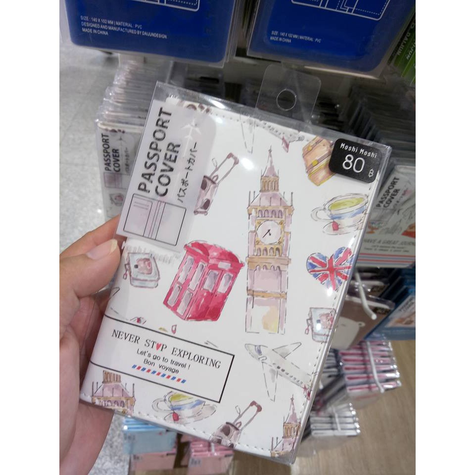 Bao Ví đựng Passport dễ thương hàng Moshi