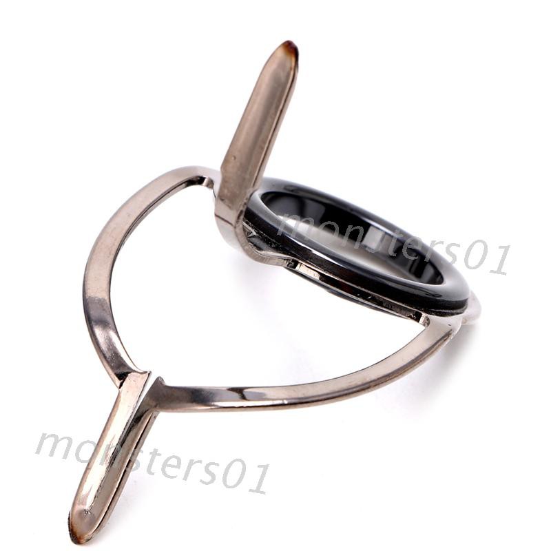 Set 8 Khoen Cần Câu Cá 6 # - 30 # Bằng Thép Không Gỉ