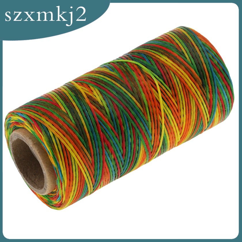 Cuộn Chỉ May Đồ Da / Thủ Công Nhiều Màu Sắc 1mm 150D 200M szxmkj2