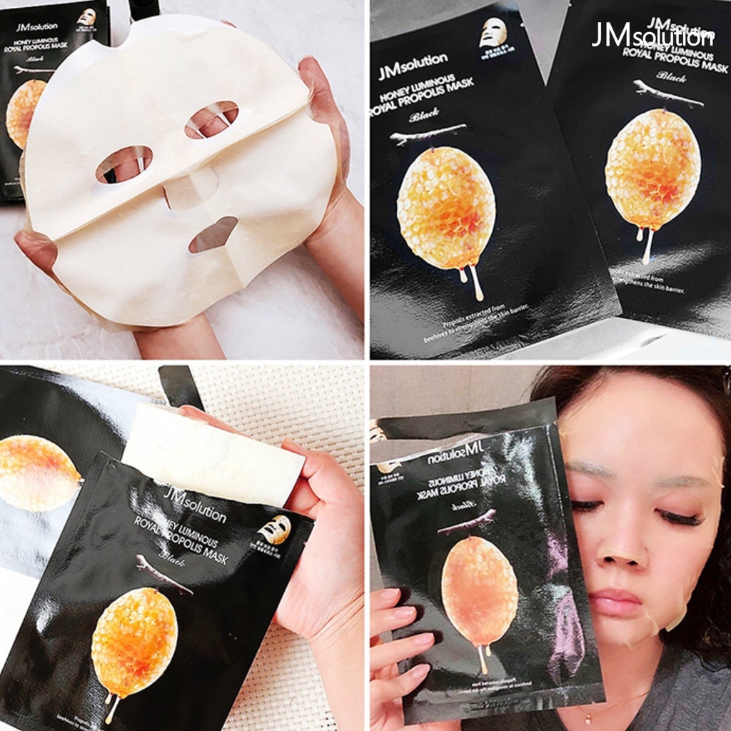 [Hàn Quốc] Mặt Nạ JM solution Dưỡng Ẩm, Ngăn Ngừa Lão Hóa Chiết Xuất Sáp Ong [30ml]
