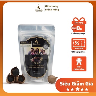 Tỏi Đen Cô Đơn 1 nhánh hàng cao cấp của thương hiệu Linh Đan Túi 50g