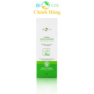 [ BIOCOS ] Sửa rửa mặt thảo mộc Biocos , làm sạch da, sáng da, mềm mịn và làm sáng da 100ml - SACDEP24H.VN
