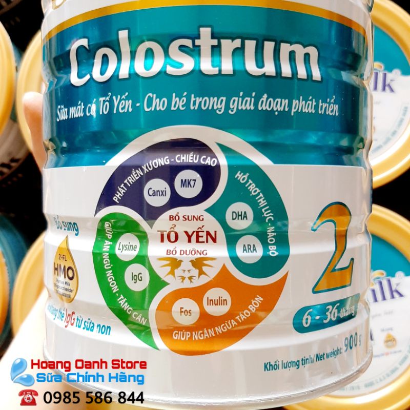 Sữa Colostrum Goldmilk 900g - SỮA NON - Tăng Cân - Phát Triển Chiều Cao - Biếng Ăn