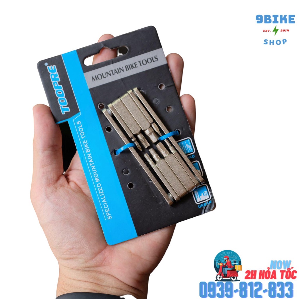 Dụng cụ mini tool mini sửa chữa xe đạp Toopre