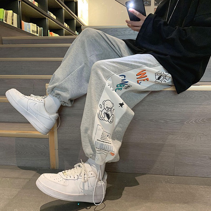 Quần Jogger nam nữ WE CAN BE - Quần ống rộng 2 Màu phong cách Ulzzang Unisex chất liệu Umi Tiny Clothes