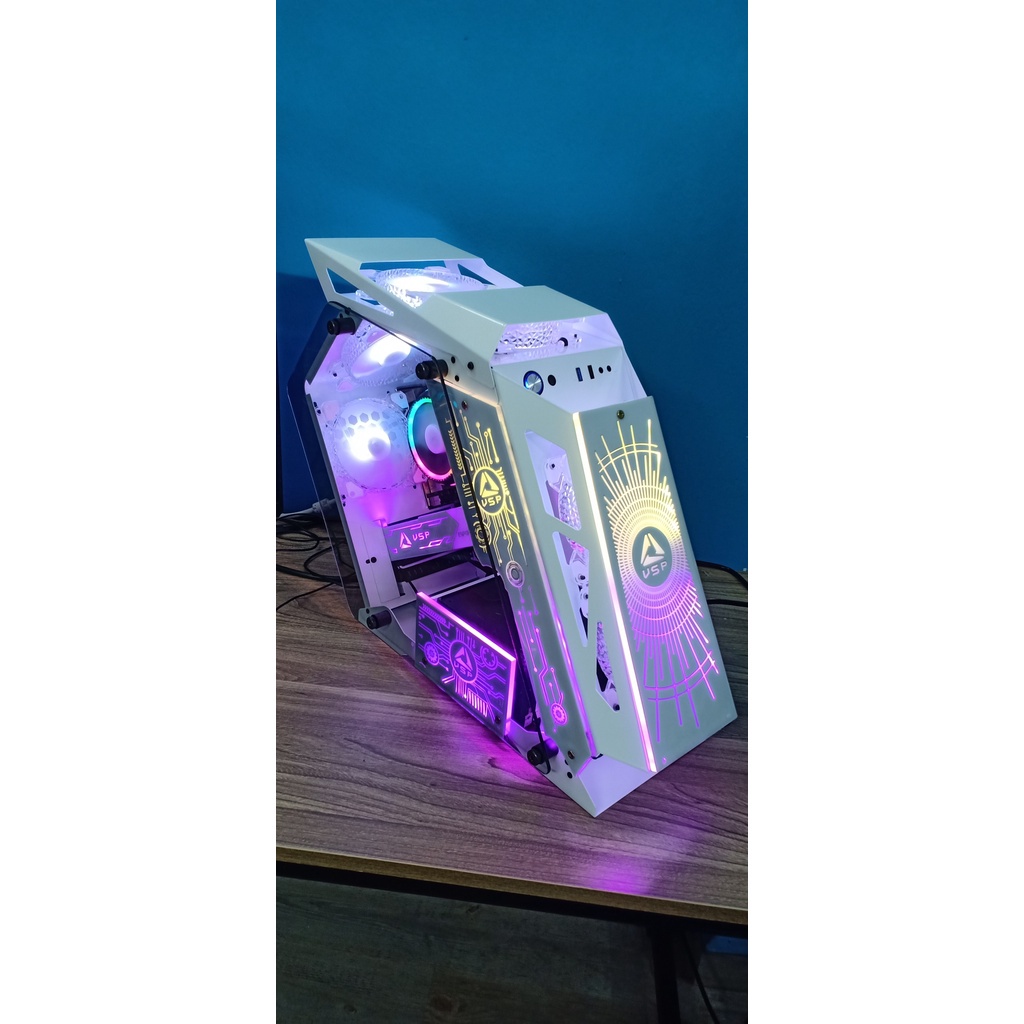 [CẮT LỖ] Bộ case chơi GAME vỏ led cực đẹp i5-9400F|B360M|8G|120G|600W_Máy Bộ Văn Phòng GIÁ SỐC