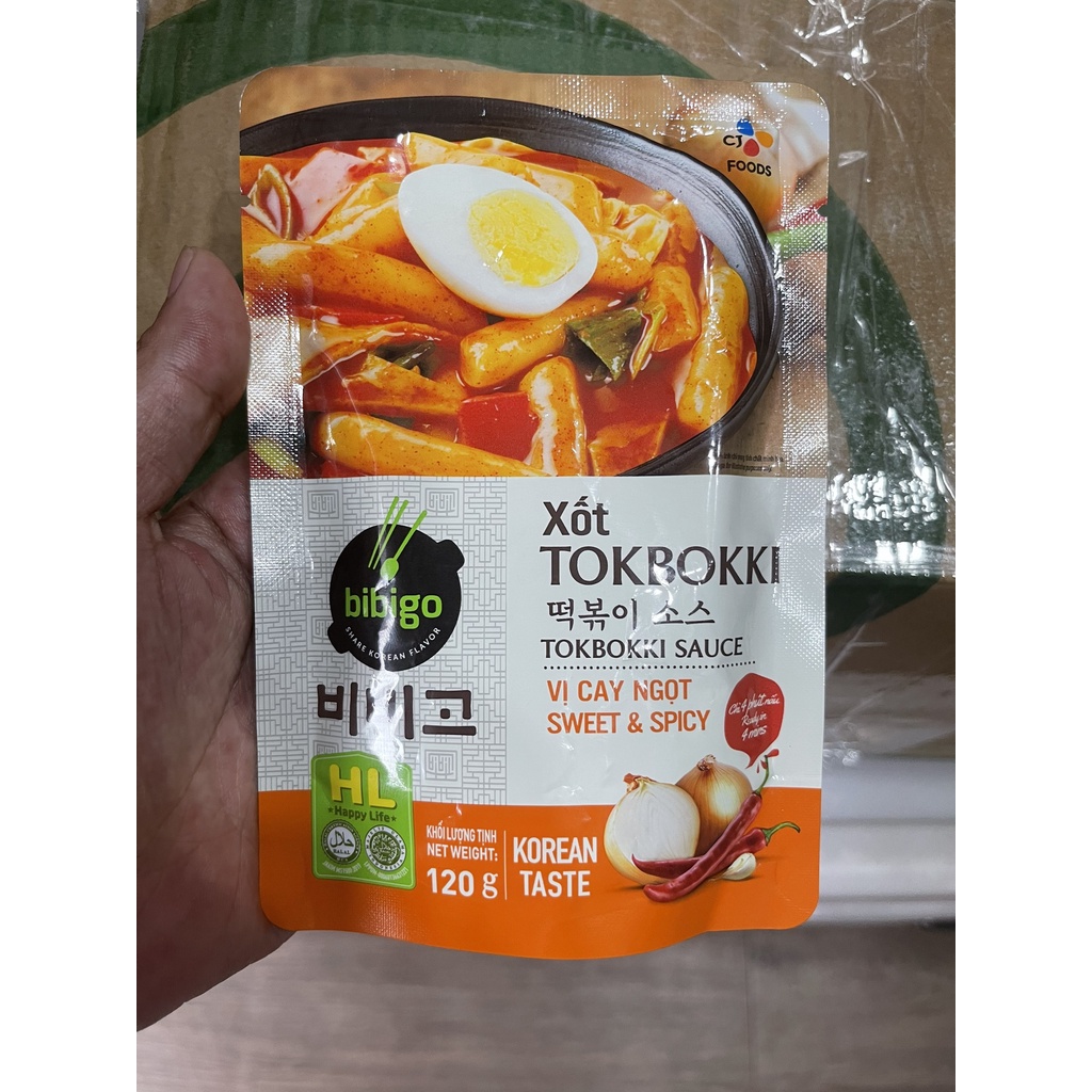 Xốt Tokbokki cay ngọt CJ FOODS 120g