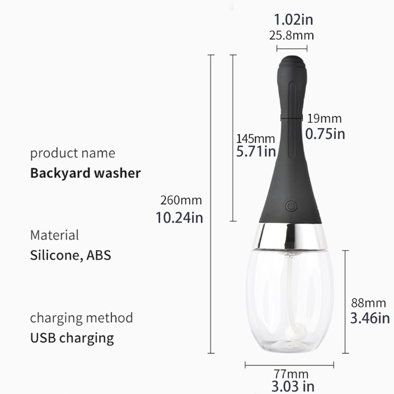 Nev Bóng Đèn Enema Silicon Làm Sạch Vùng Lưng Ngăn Ngừa Colon Làm Sạch Vaginal Douche Dành Cho Nam Và Nữ