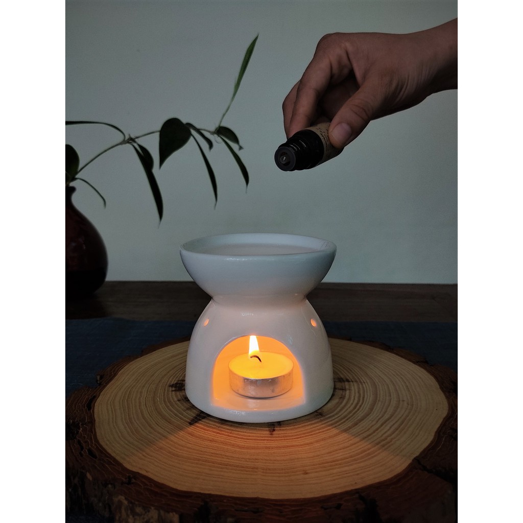 Đèn xông tinh dầu đốt nến (Chưa kèm nến)