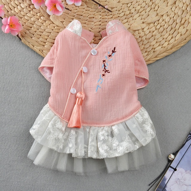 MINH PHỤC - ÁO VÁY PHONG CÁCH CỔ TRANG THỜI NHÀ MINH DÀNH CHO THÚ CƯNG