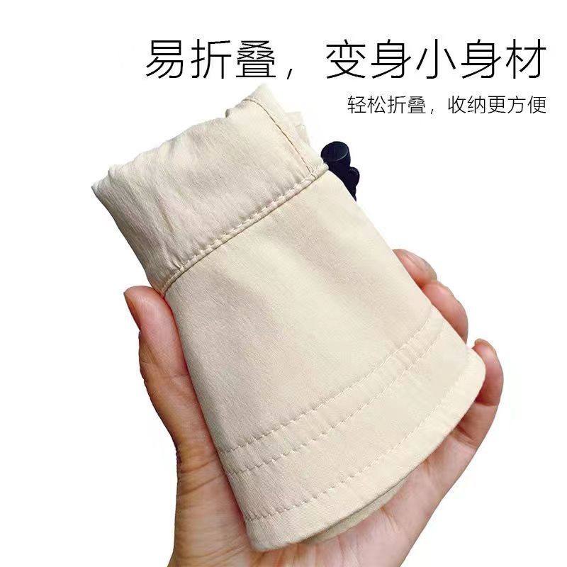 Mũ Chống Nắng Có Dây Rút Phong Cách Hàn Quốc Thời Trang Mùa Hè Cho Nữ thoáng khí