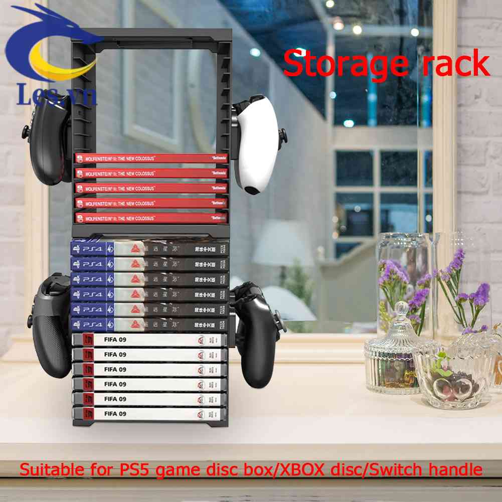Giá Đỡ 24 Đĩa Game Cho Tay CầM PS5 / PS4 / Switch